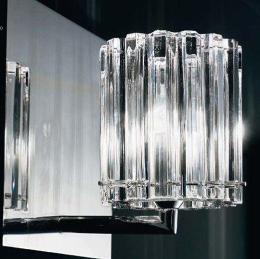 Elegant Modern Murano Glass Single And Triple Wall Light