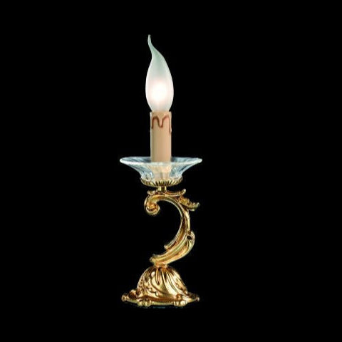Louis XV French style candelabra light with Murano glass