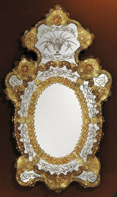 Hand-Crafted Venetian Mirror