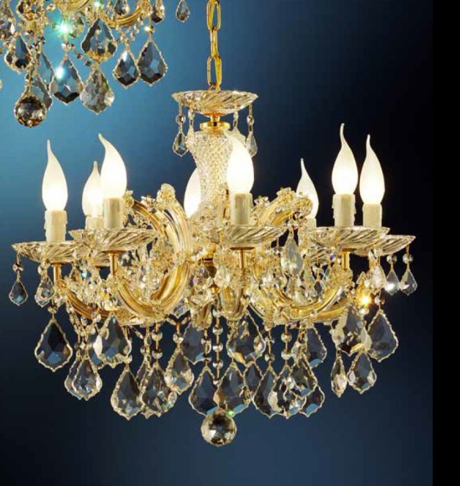 Maria Theresa Chandelier with Asfour Crystal