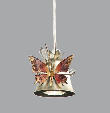 Silver Metal Spotlight with premium Elements & Butterfly