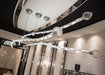 Luxury ultra-modern 4 metre long LED Venetian chandelier