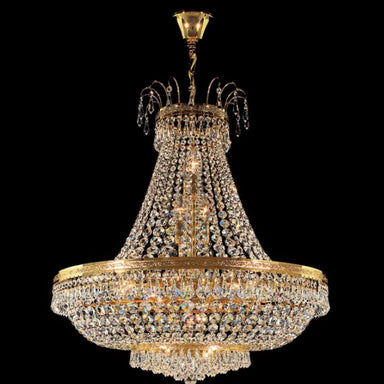premium crystal empire-style chandelier