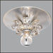 Silver Metal Single Lamp Ceiling Light with premium Elements