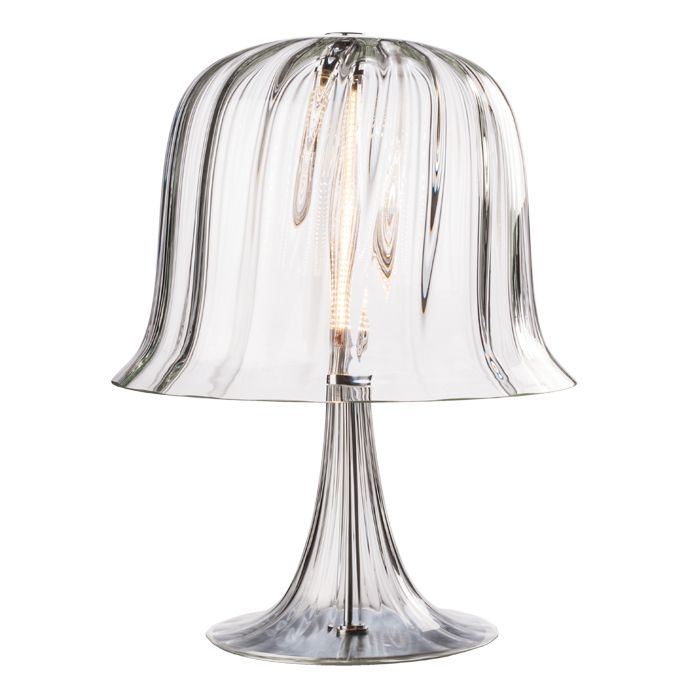 Kalika Murano glass lamp with glass base from Venini