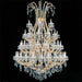 Maria Theresa 66 light 2 tier Scholer crystal chandelier