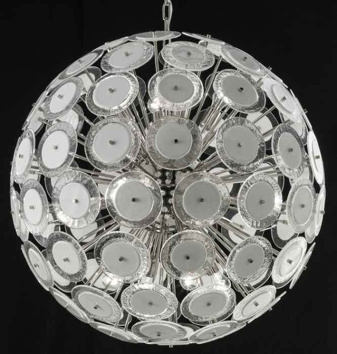 Vistosi Dischi style ceiling globe in custom sizes