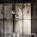 Spider triple suspension light in 4 fabulous metal finishes