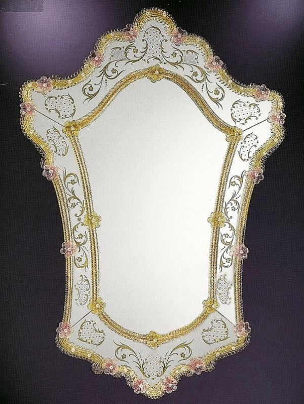 Refined 17th Century Venetian Mirror