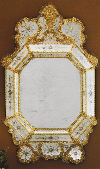 Stunning Murano Glass Venetian Mirror