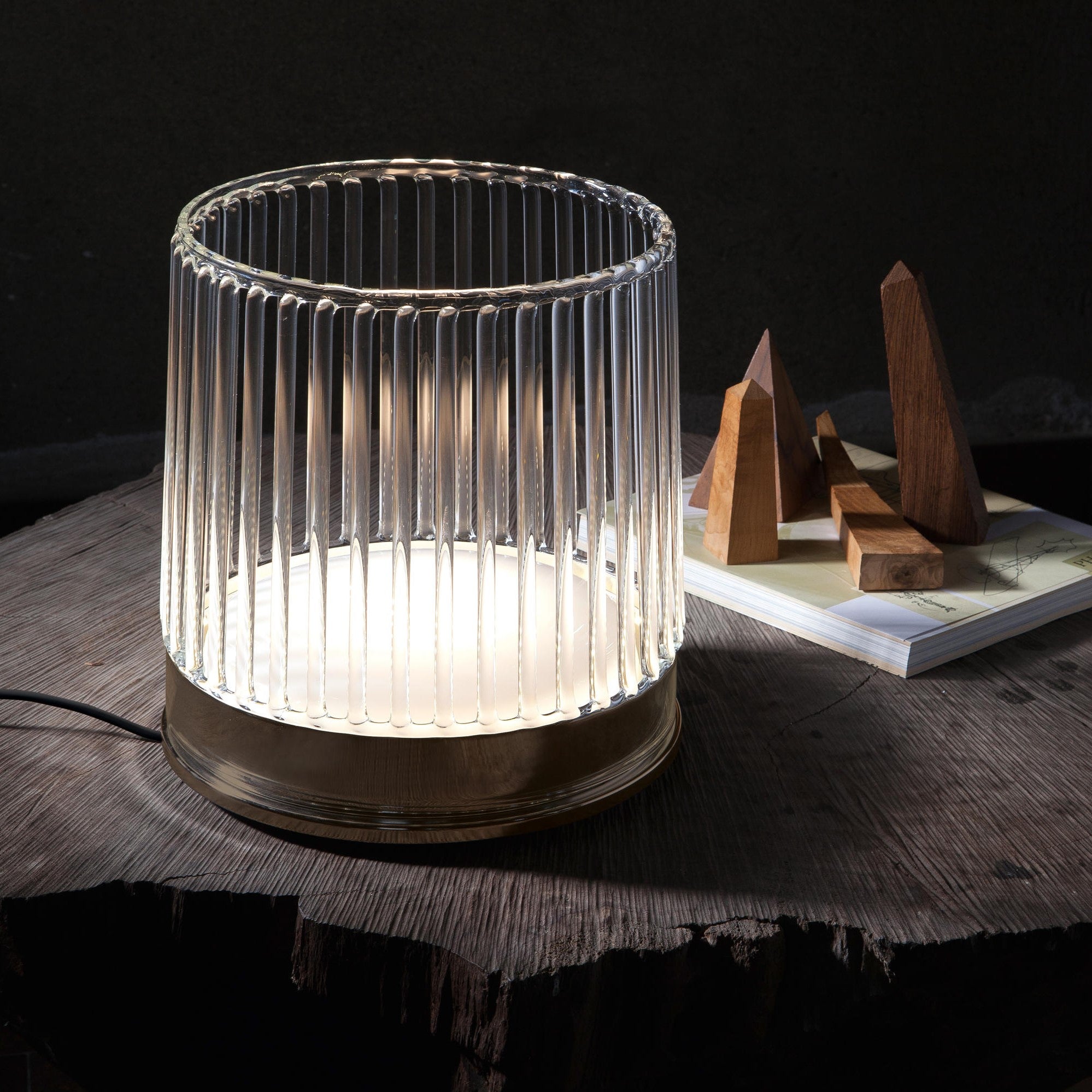 Klint glass Colosseum table lamp