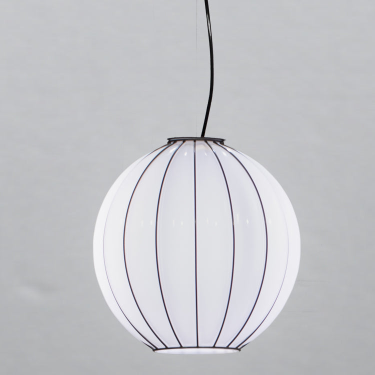 Milky White Modern Ceiling Lantern