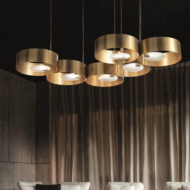 Modern Gold Metal Ceiling Pendants