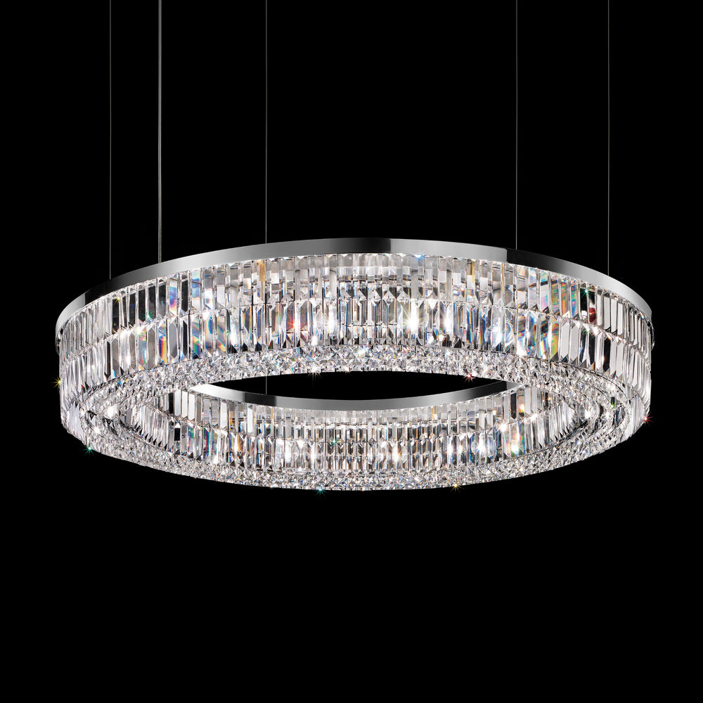 Beautiful Crystal Round Ceiling Pendant