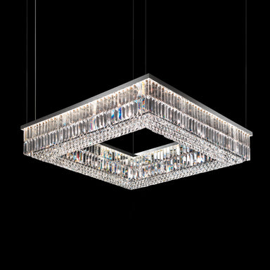 Beautiful Crystal Square Ceiling Pendant in 3 sizes